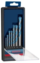 Bosch CYL-9 Jeu de forets MultiConstruction 7 pièces 4 - 12 mm - Prix par jeu