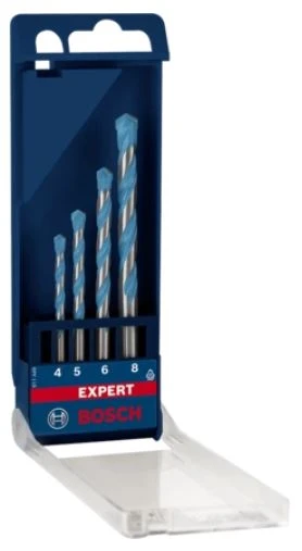 Bosch CYL-9 Jeu de forets MultiConstruction 4 pièces - 8 mm - Prix par jeu