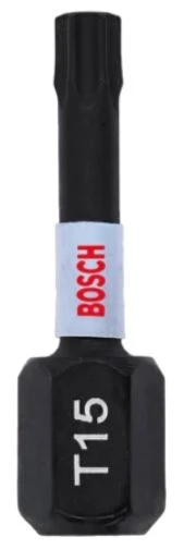 Bosch Bits impact Control T15 25 mm - Prix par jeu de 2 pièces