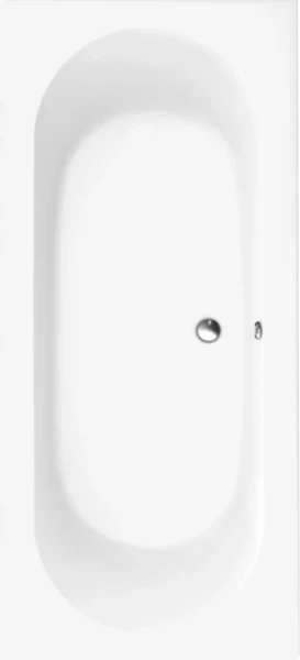 Villeroy & Boch O.Novo baignoire duo acrylique 1800 x 800 mm - blanc mat - sans pieds