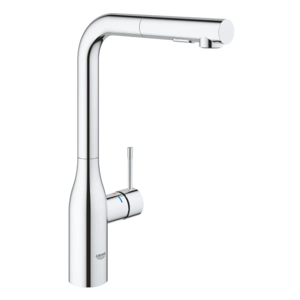 Grohe Essence New mitigeur cuisine bec-L dual douche - chromé
