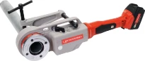 Rothenberger Supertronic 2000 E, avec bras d'arrêt, avec têtes de fillières BSPT R 1/2" - 3/4" - 1" - 1.1/4" - 1.1/2" - 2", avec adaptateur ROFIX, sans batterie/chargeur*