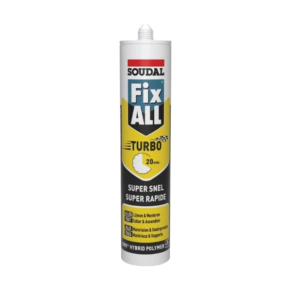 Soudal Fix All turbo 290 ml wit