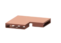 KESSEL-Connecteur 90 degrés pour Linearis Infinity, Copper, brossé