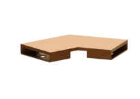 KESSEL-Connecteur 30 degrés pour Linearis Infinity, Bronze, brossé