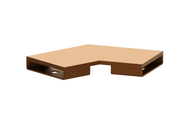 KESSEL-Connecteur 30 degrés pour Linearis Infinity, Bronze, brossé