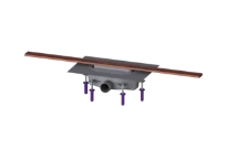 KESSEL-Canive. dou. Linearis Infinity 90 L : 900 mm, DN 50, Copper, brossé