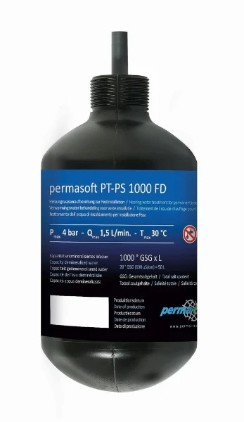Vuerto demineralisatie fles 1000 FD voor DA - DB