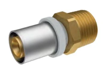 RIIFO Multi raccord à sertir en laiton manchon mâle MF 16 x 3/8 M
