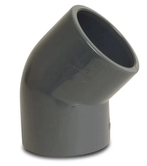 Eupen PVC Pression coude 45° FF 20 x 20 mm