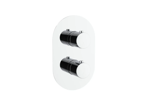 Procasa Vivo set de finition robinet douche - chromé