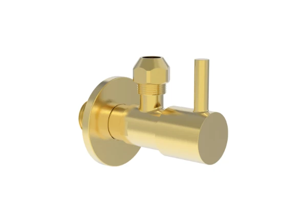 Procasa Vivo robinet d'arrêt équerre - Brushed Gold PVD - or brossé PVD