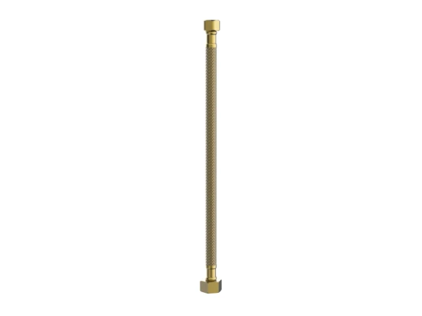 Procasa Vivo flexible de raccordement FF 3/8 x 1/2 - 300 mm - Brushed Gold PVD - or brossé PVD