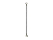 Procasa Vivo flexible de raccordement FF 3/8 x 1/2 - 300 mm - Brushed Nickel PVD - brossé mat PVD