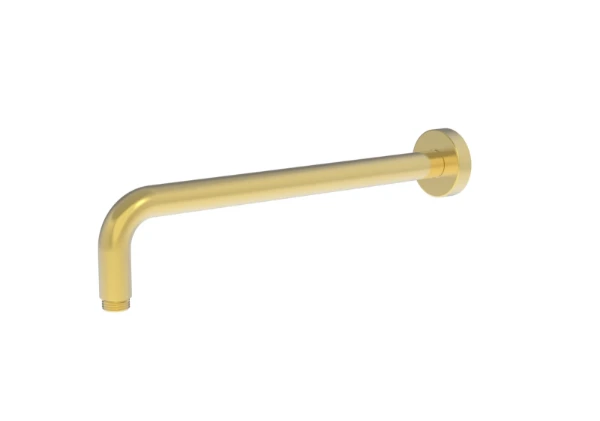 Procasa Vivo douchearm voor hoofddouche 1/2 x 370 mm (wandmodel) - Brushed Gold PVD - goud mat PVD