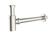 Procasa Vivo siphon sans crepine 5/4 x 32 mm - Brushed Nickel PVD - brossé mat PVD