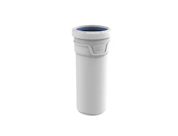 Wavin AS+ PP tuyau avec manchon (longeur 150 mm) 110 mm (prix par piece)