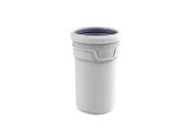 Wavin AS+ PP tuyau avec manchon (longeur 250 mm) 110 mm (prix par piece)