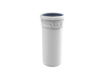 Wavin AS+ PP tuyau avec manchon (longeur 250 mm) 125 mm (prix par piece)