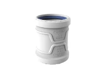 Wavin AS+ PP manchon avec arret FF 75 x 75 mm