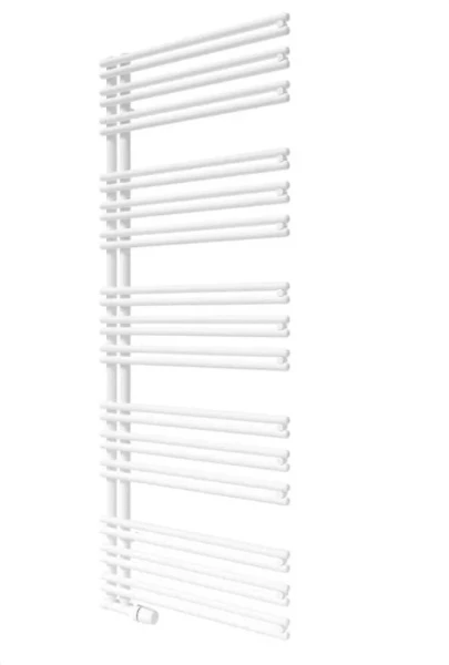 Radson Figuresse Gate Seche serviette 1194 x 500 - 547 W (EN442 75/65/20) RAL 9016 blanc signalisation