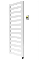 Radson Figuresse Rasp E radiateur electrique 1222 x 606 - 400 W (EN442 75/65/20) RAL 9016 blanc signalisation