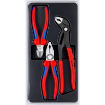 Knipex jeu de 3 pinces 'bestseller'
