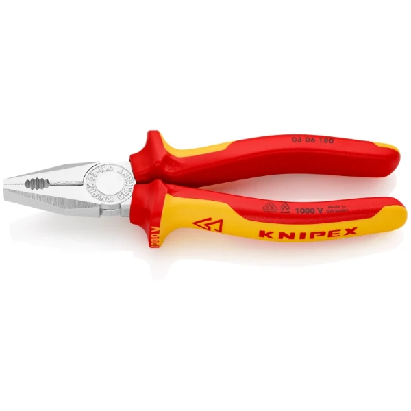 Knipex pince universelle 180 mm chrome 1000V