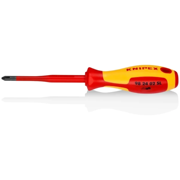 Knipex tournevis slim cruciforme ph2 isol 1000V