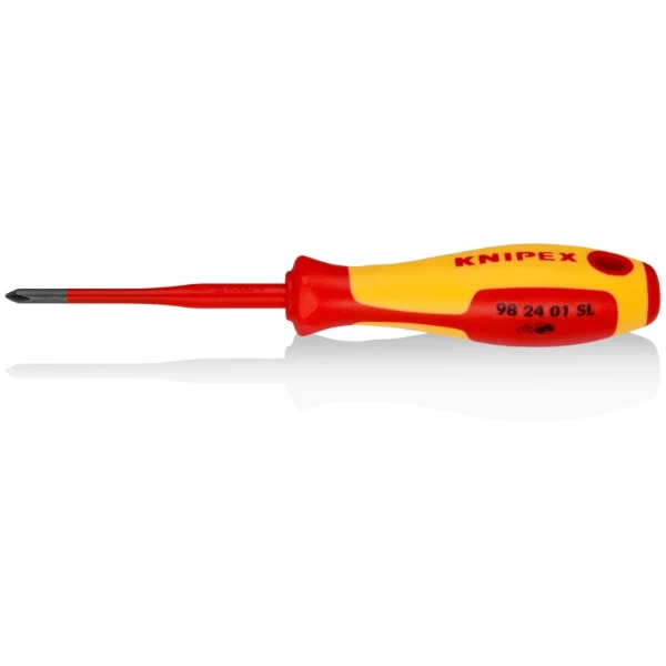 Knipex tournevis slim cruciforme ph1 isol 1000V