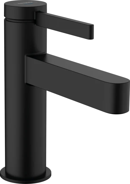 Hansgrohe Finoris 100 robinet eau froide - bec 126 mm - noir mat