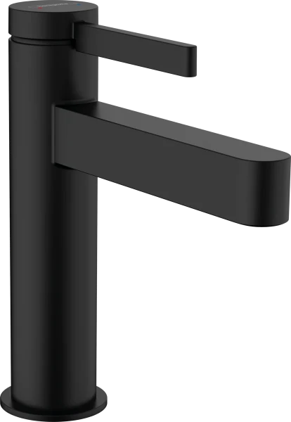 Hansgrohe Finoris 110 mitigeur lavabo avec vidage automatique - noir mat