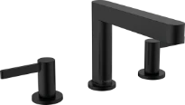 Hansgrohe Finoris 110 mitigeur lavabo 3-trous avec clic-clac  - noir matt