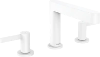 Hansgrohe Finoris 110 mitigeur lavabo 3-trous avec clic-clac  - blanc matt