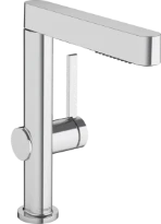 Hansgrohe Finoris 230 mitigeur lavabo 2 jets avec douchette extractible avec clic-clac - chromé