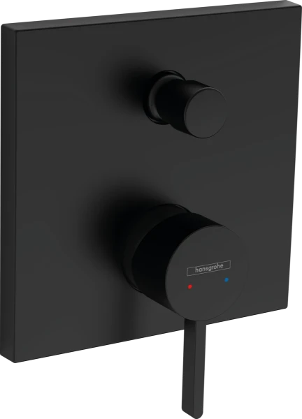 Hansgrohe Finoris mitigeur bain mono-commande encastré avec aérateur  - noir matt