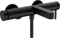 Hansgrohe Finoris mitigeur bain - noir mat