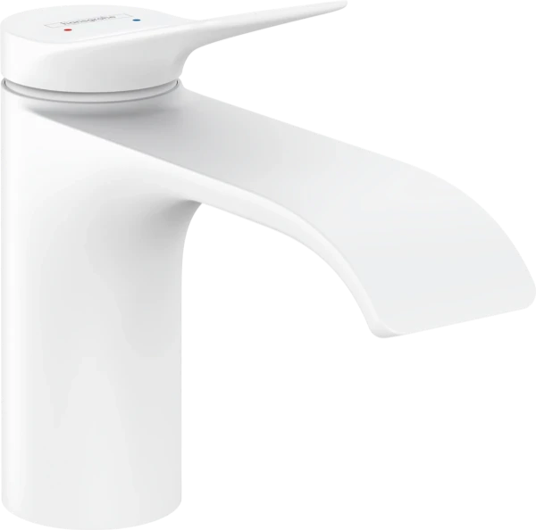 Hansgrohe Vivenis 80 mitigeur lavabo avec vidage automatique - blanc mat