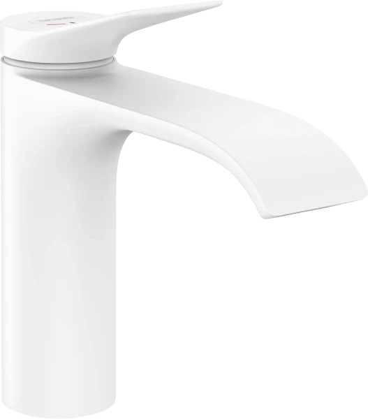 Hansgrohe Vivenis 110 mitigeur lavabo CoolStart avec vidage automatique - blanc mat