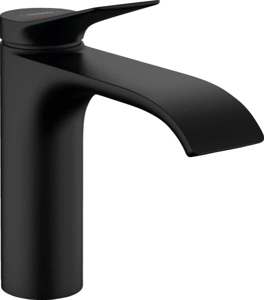 Hansgrohe Vivenis 110 mitigeur lavabo CoolStart sans vidage - noir mat