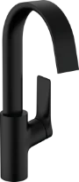 Hansgrohe Vivenis 210 mitigeur lavabo mono-commande avec bec orientale vidage automatique  - noir matt
