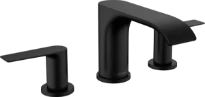 Hansgrohe Vivenis 95 mitigeur lavabo 3-trous vidage automatique  - noir matt
