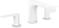 Hansgrohe Vivenis 95 mitigeur lavabo 3-trous vidage automatique - blanc mat