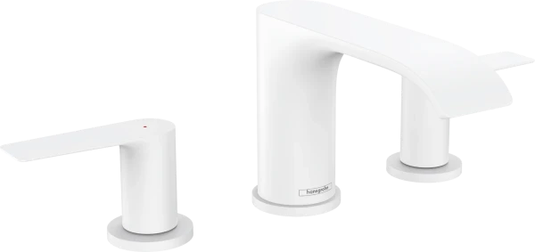 Hansgrohe Vivenis 95 mitigeur lavabo 3-trous vidage automatique - blanc mat