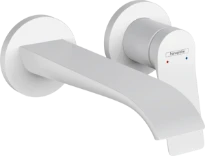 Hansgrohe Vivenis mitigeur lavabo 2-trous encastré 195 mm - blanc mat