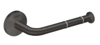 Axor Circular porte-rouleau - chromé noir brossé