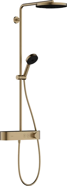 Hansgrohe Pulsify S Showerpipe 260 1jet avec Showertablette Select 400 - bronze brossé