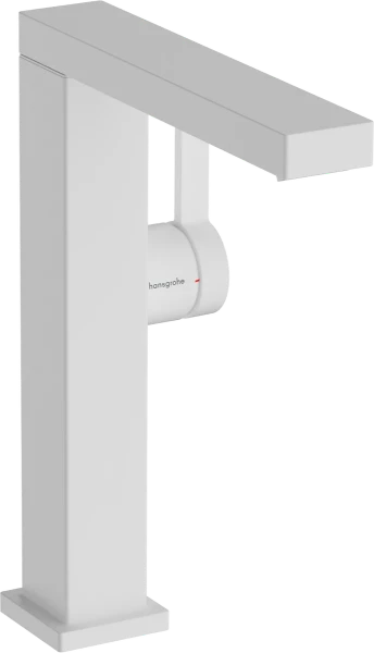 Hansgrohe Tecturis E 210 mitigeur lavabo Fine avec bec pivotant et Push-Open - CoolStart - blanc mat