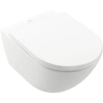 Villeroy & Boch Subway 3.0 toilette suspendue sans rebord 370 x 560 mm - TwistFlush - Blanc