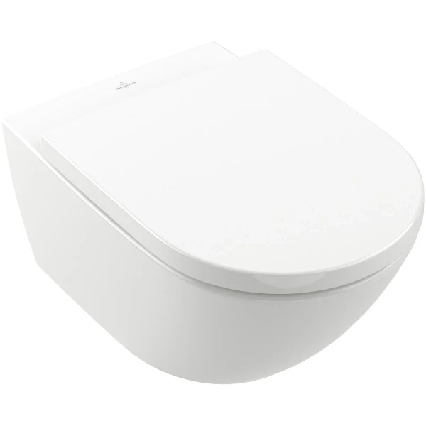 Villeroy & Boch Subway 3.0 hangtoilet zonder spoelrand 370 x 560 mm - TwistFlush - wit